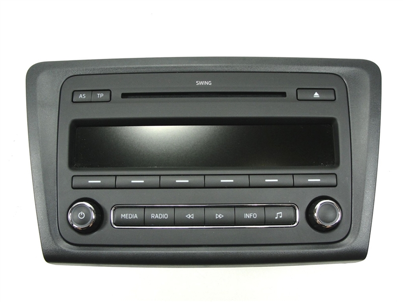 Skoda Rapid Autoradio Radio Swing CD MP3 5J0035161F /11300